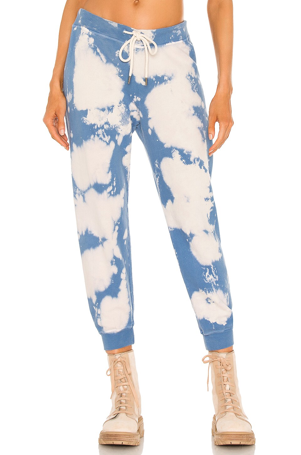 The Great The Cropped Sweatpant Cloud Wash