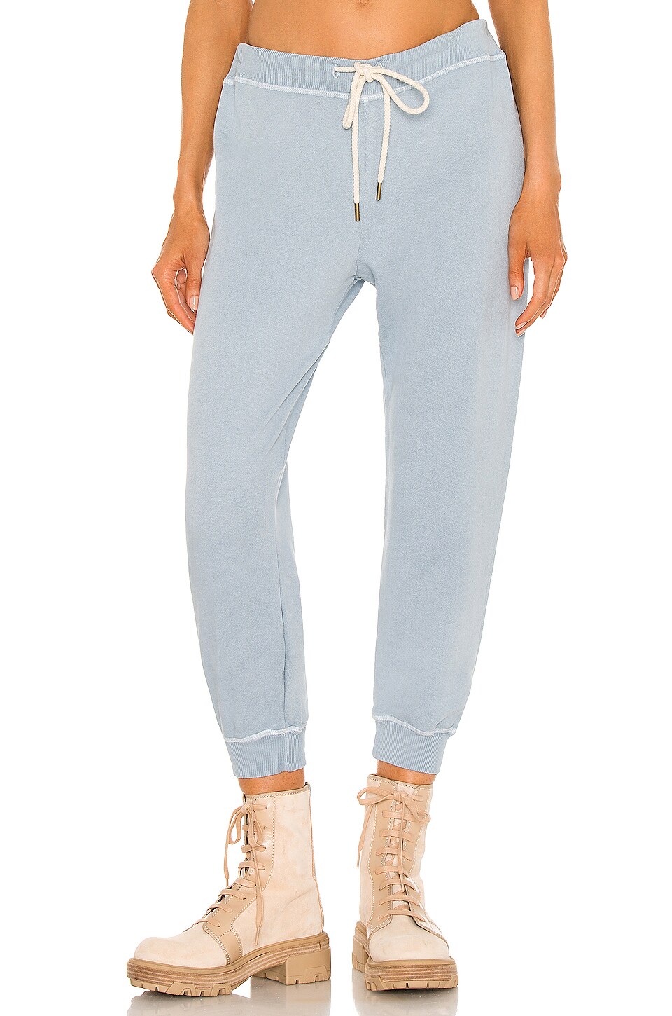 powder blue sweatpants