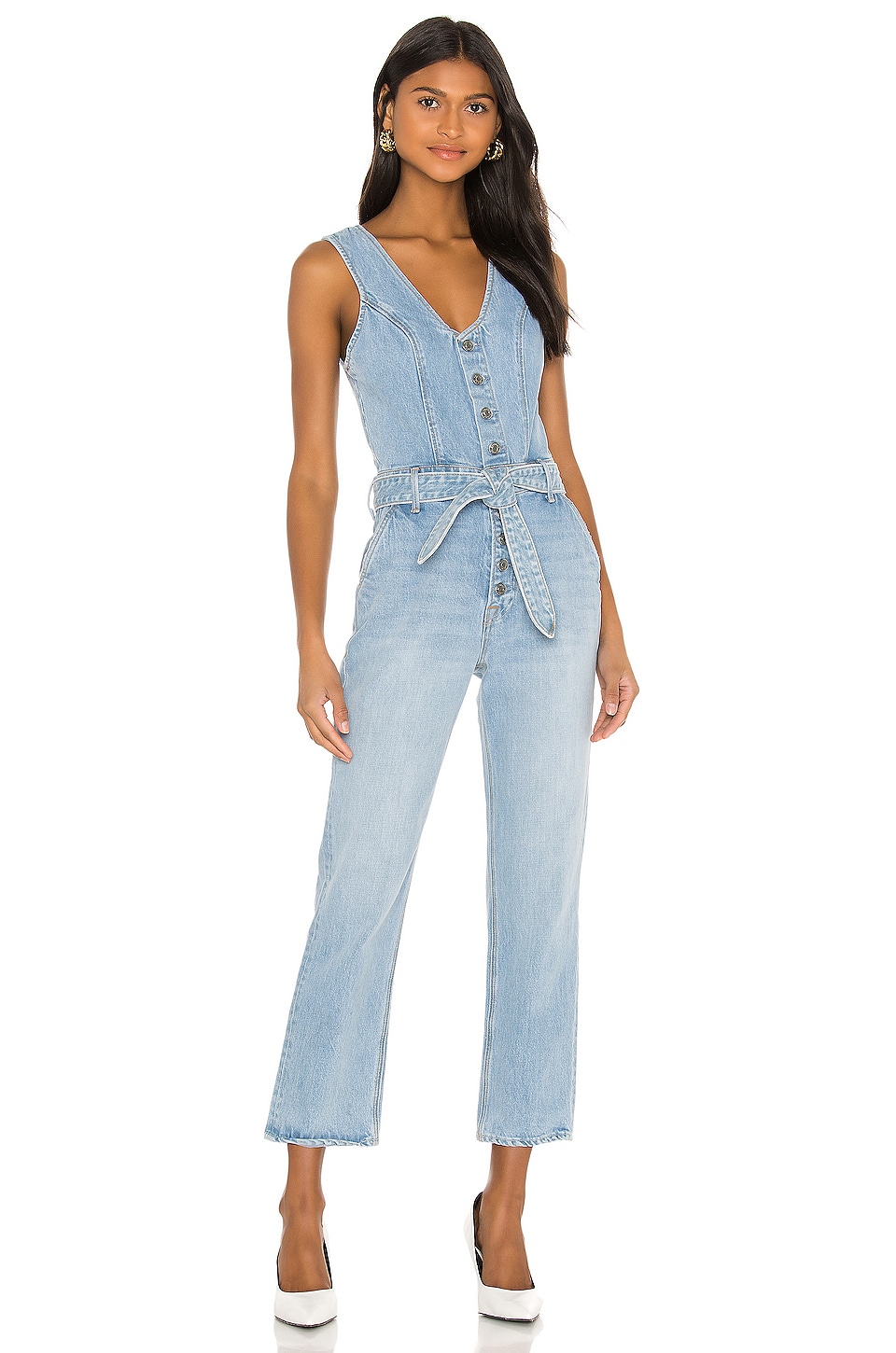 denim jumpsuit revolve