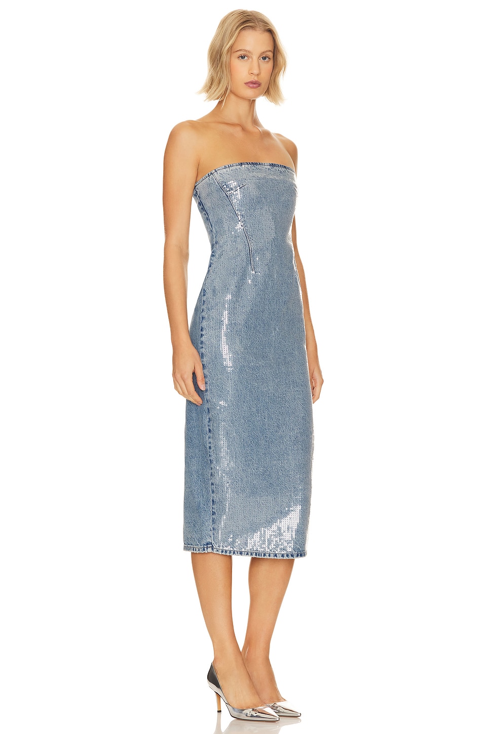 GRLFRND x Lindsi Lane Blakely Midi Column Dress