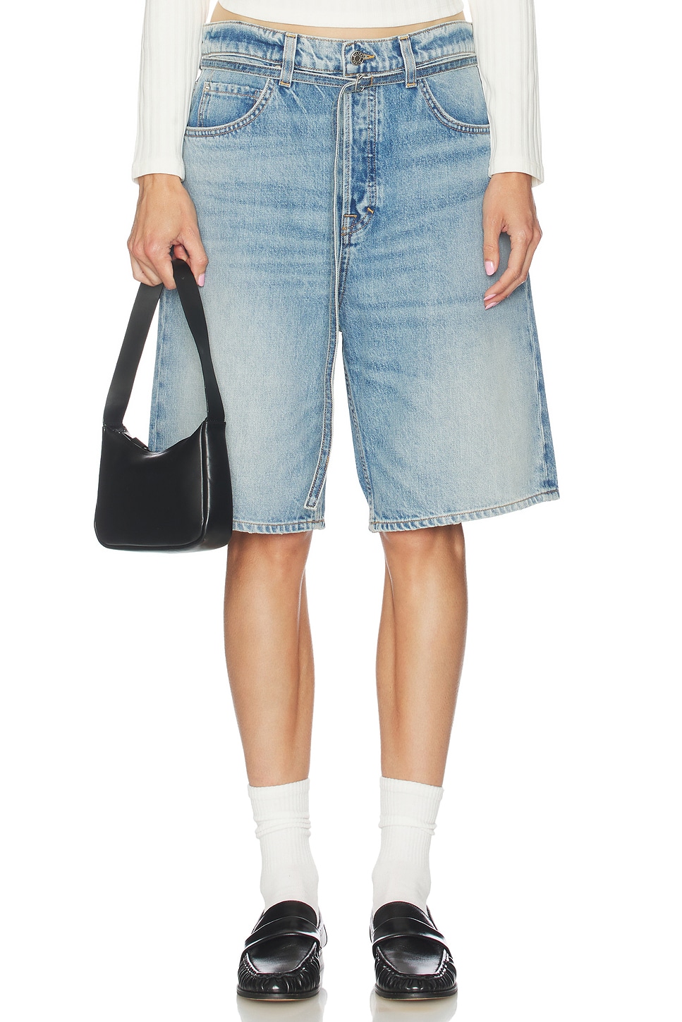 Taylor Oversized Belted Jort