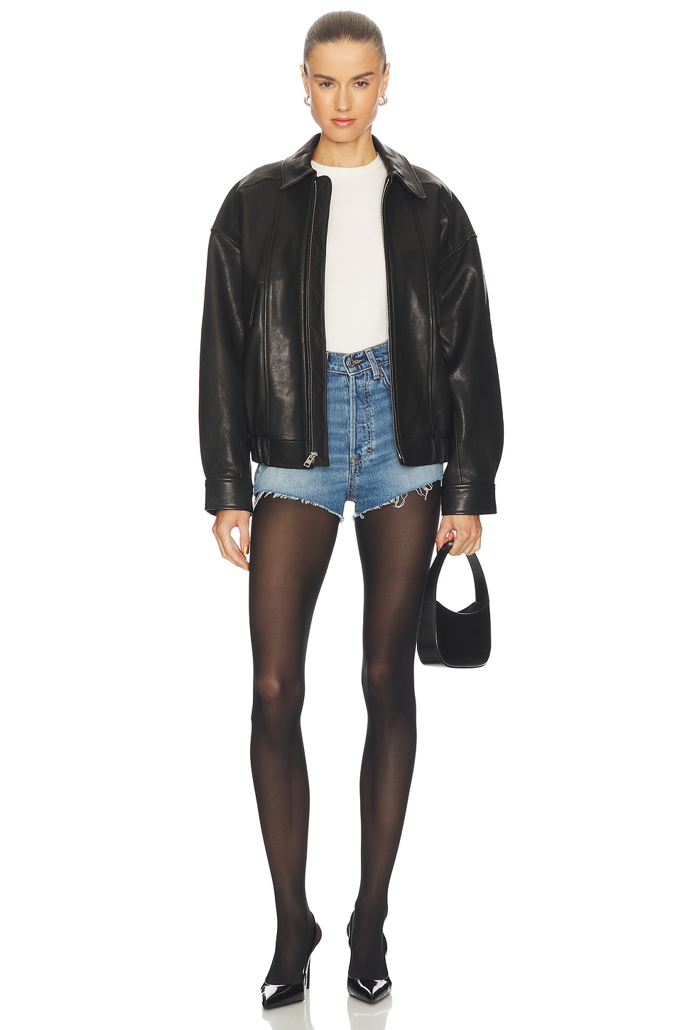 GRLFRND Nadia V Front Short