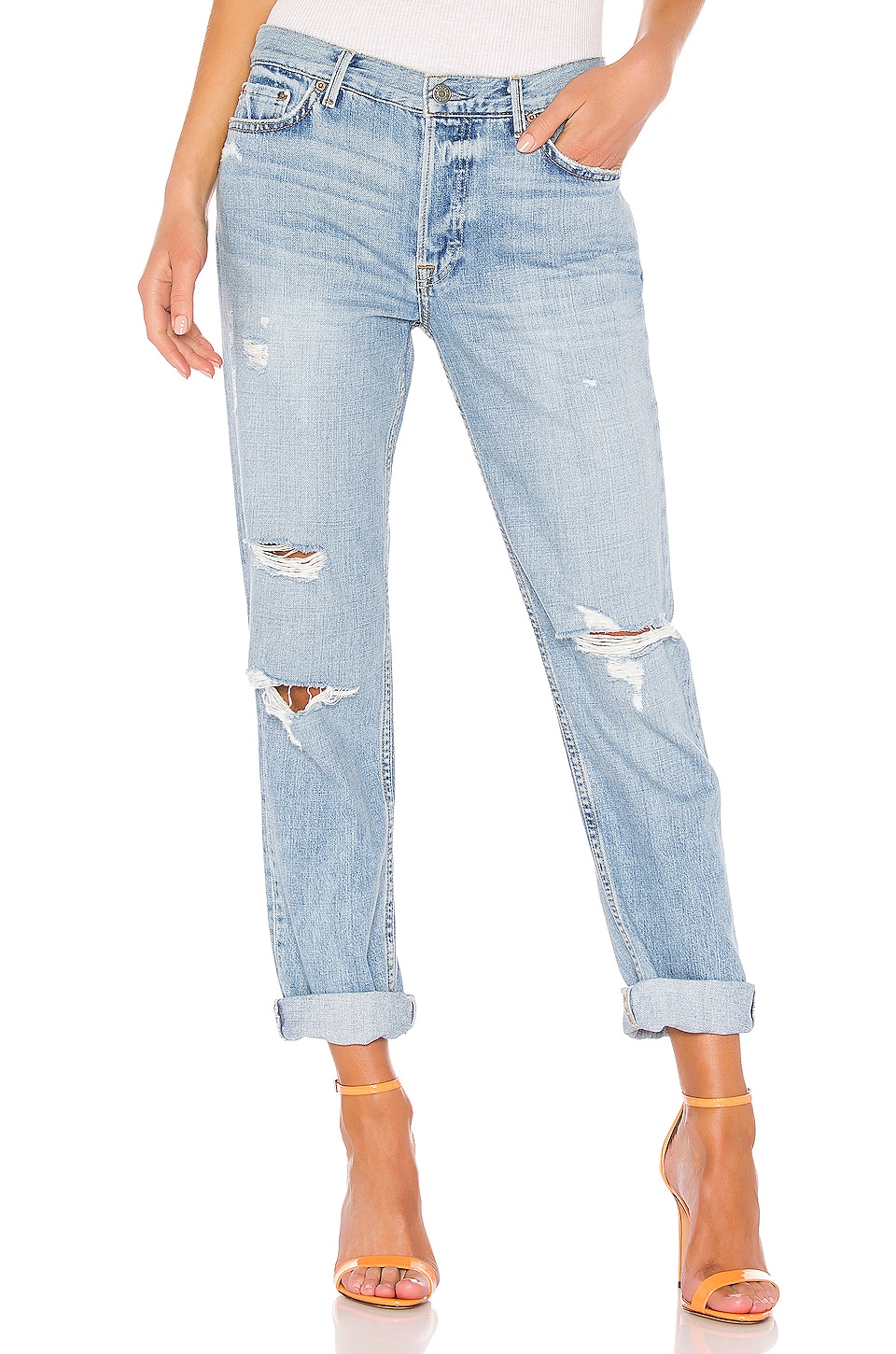 GRLFRND Jean Olivia en Double Take 
