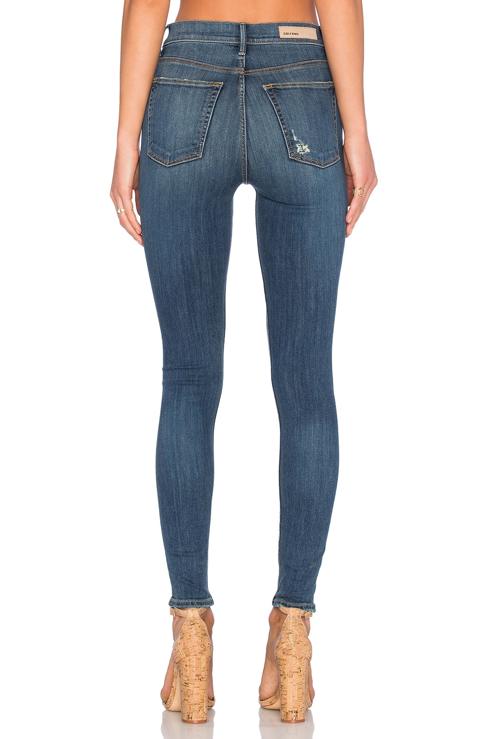 GRLFRND Kendall High-Rise Super Stretch Skinny Jean in You and Me ...