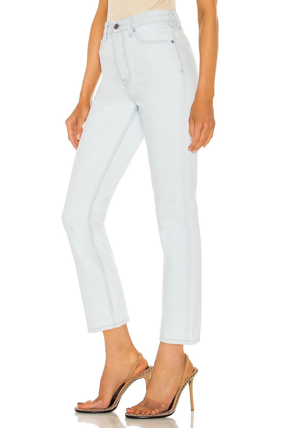 GRLFRND Karolina High Rise Straight Crop in Indio
