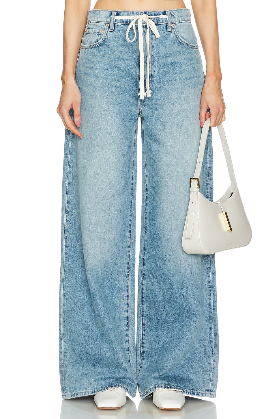 x Maggie MacDonald Lucia Drawstring Baggy Wide Leg