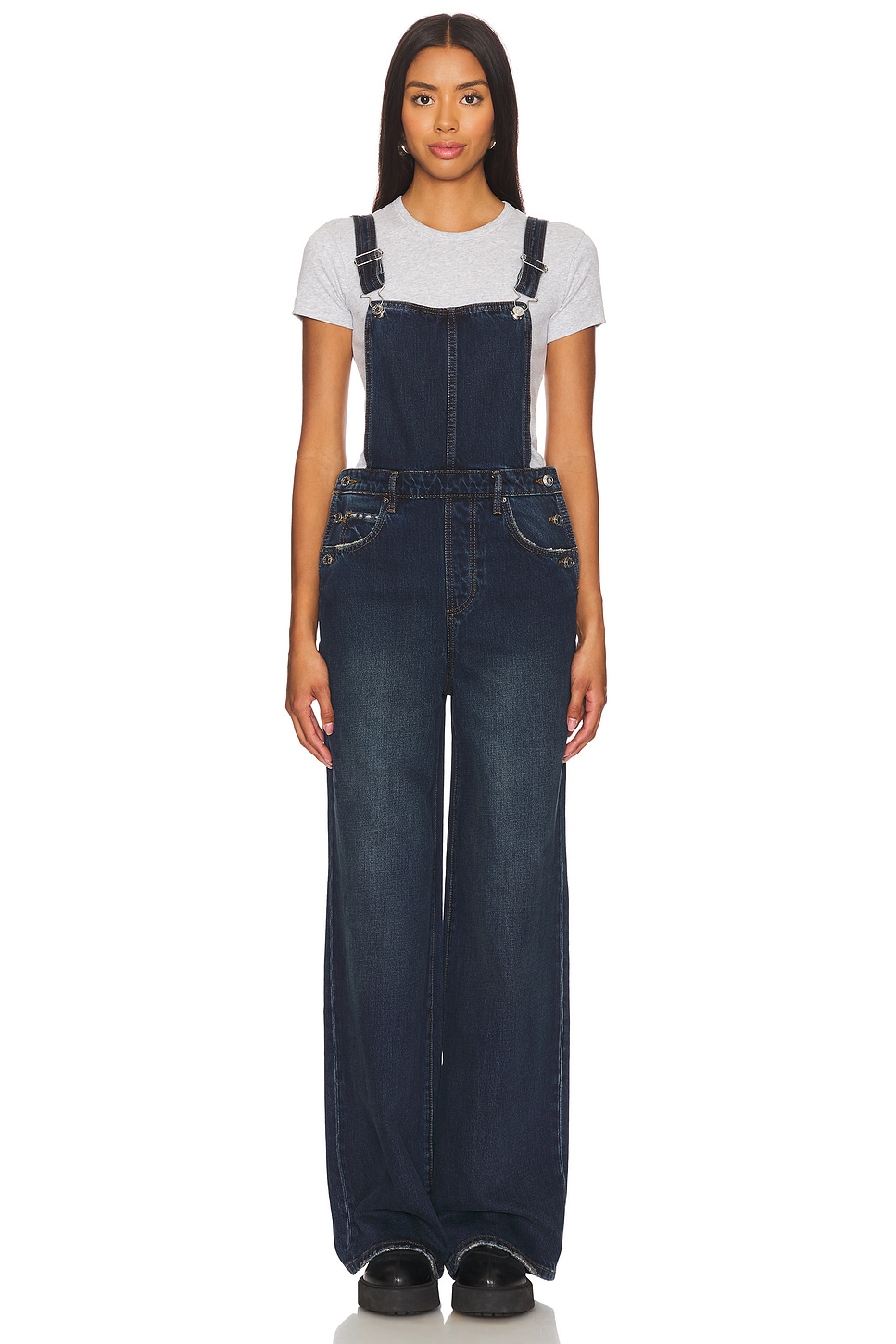 Sadie Wide Leg Overalls