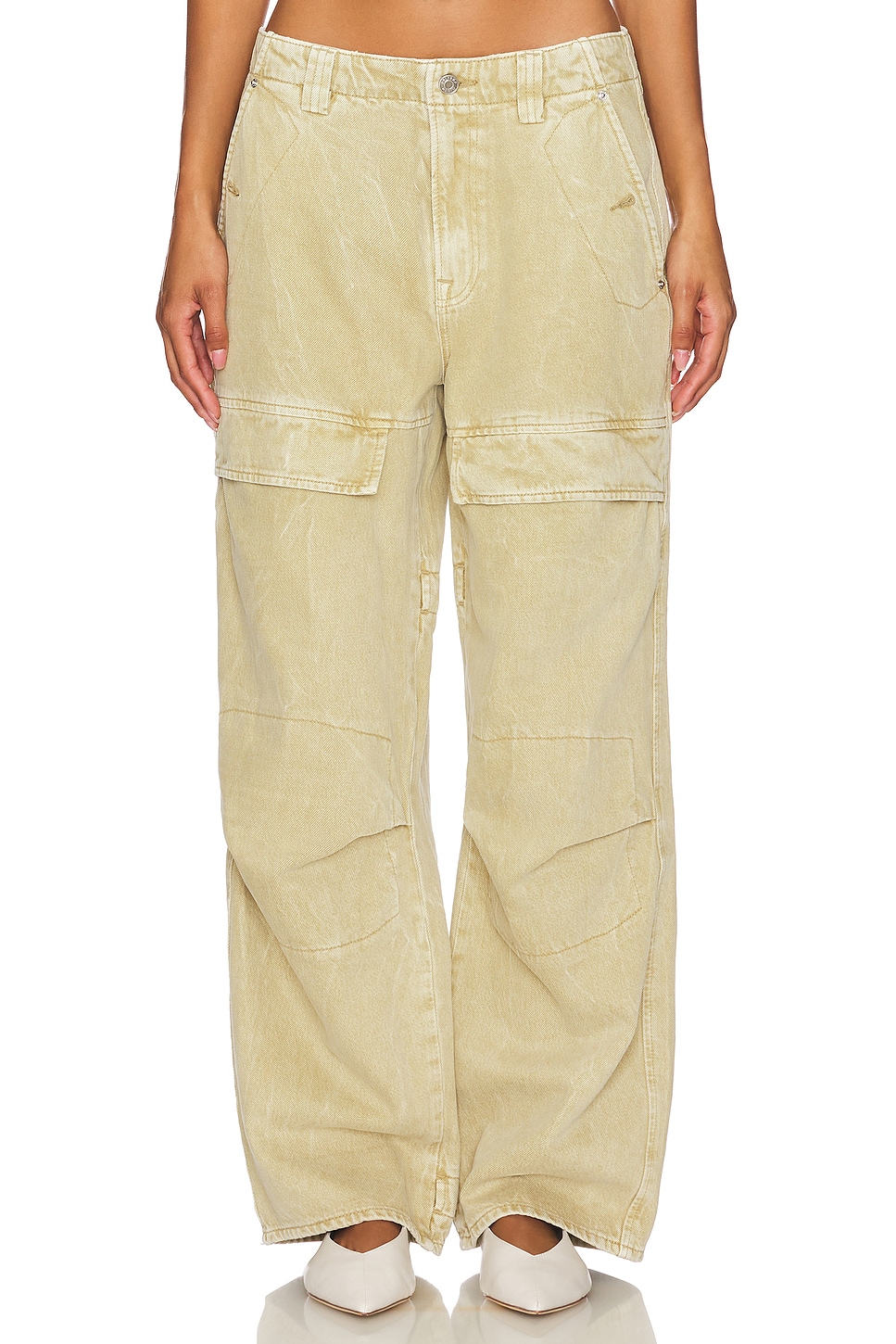 Steph Low Rise Cargo Jeans - Thumbnail 1