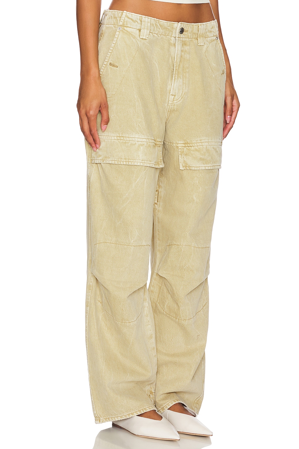 Steph Low Rise Cargo Jeans - Thumbnail 2