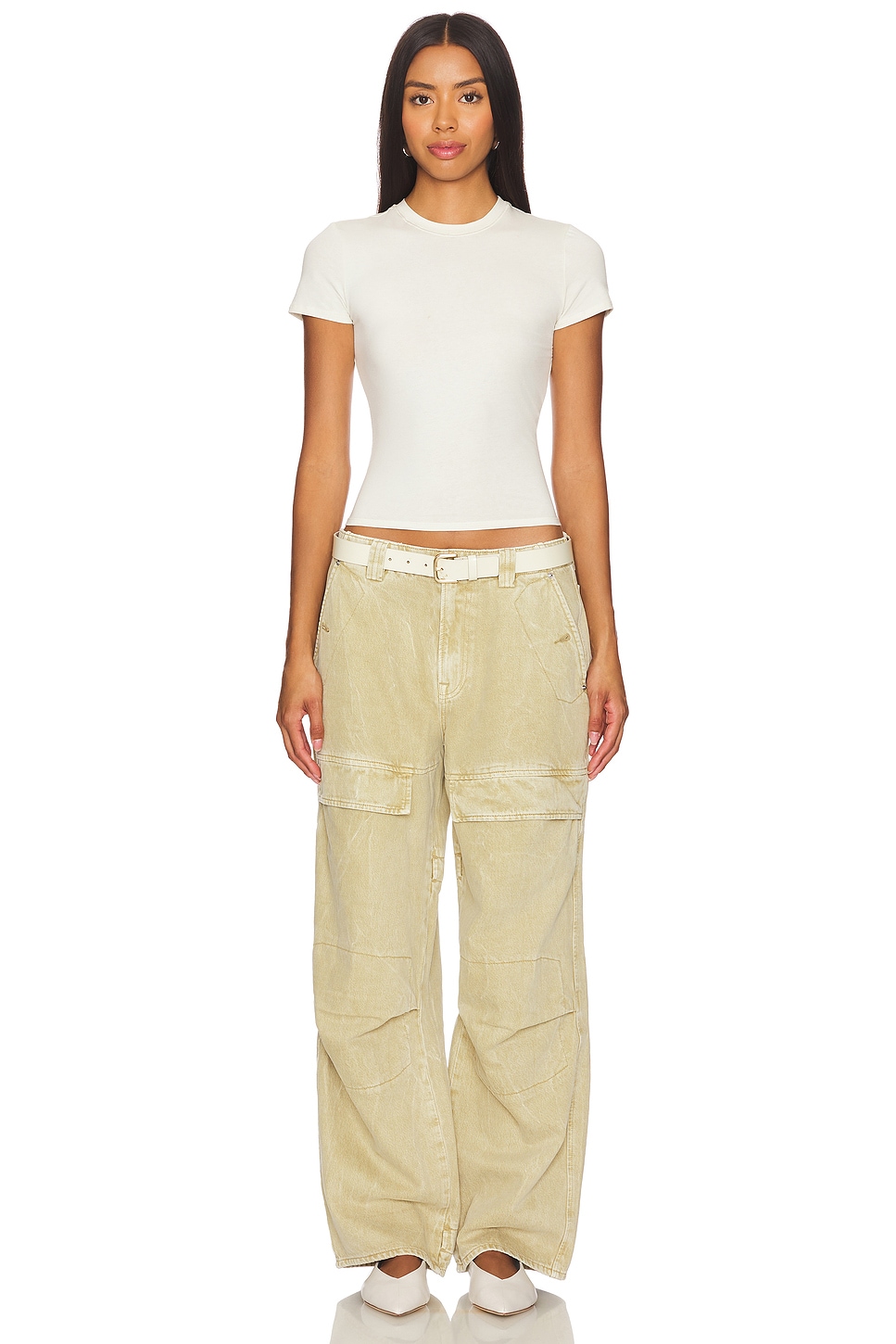 Steph Low Rise Cargo Jeans - Thumbnail 5