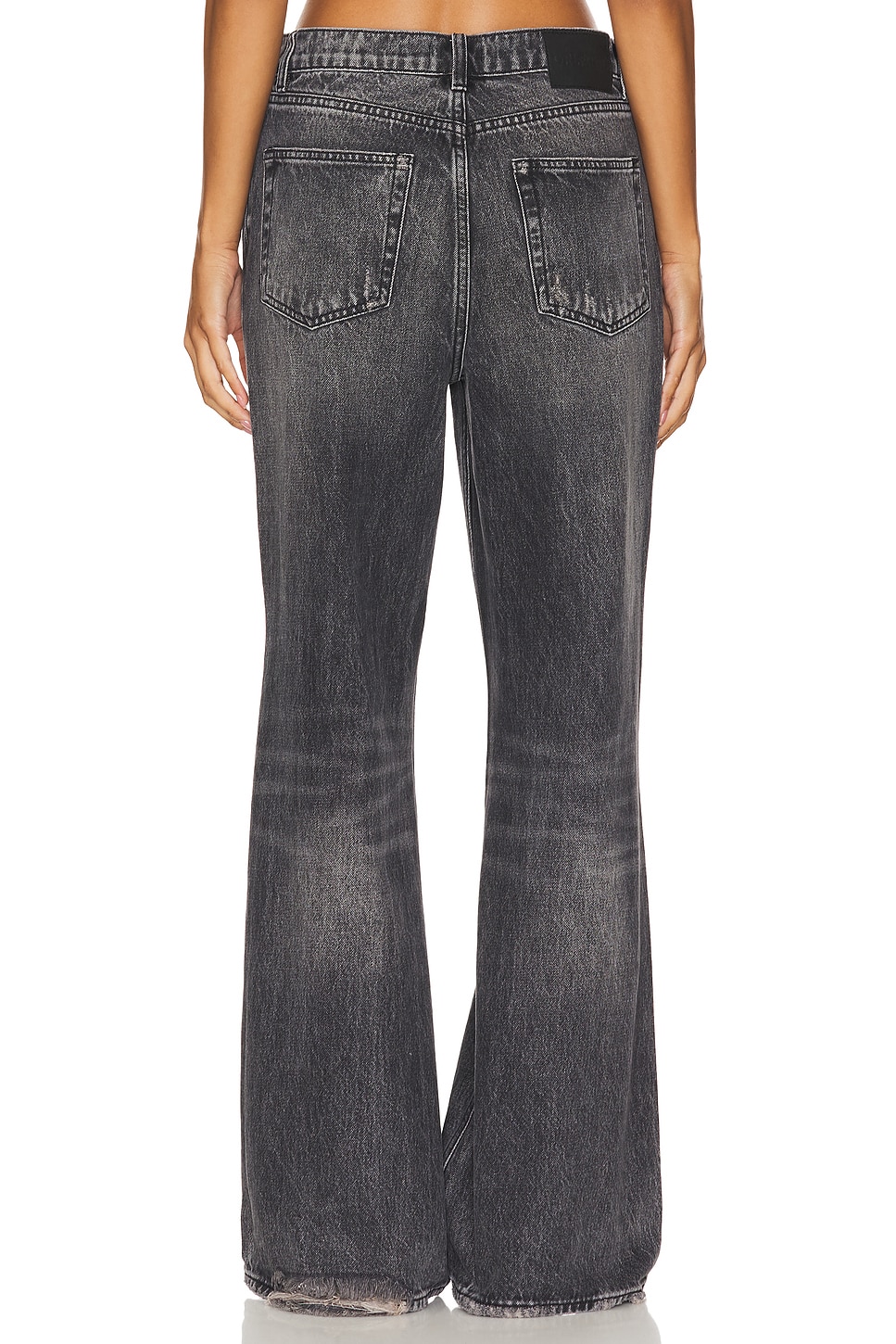 Jade Low Rise Relaxed Flare Jeans - Thumbnail 4