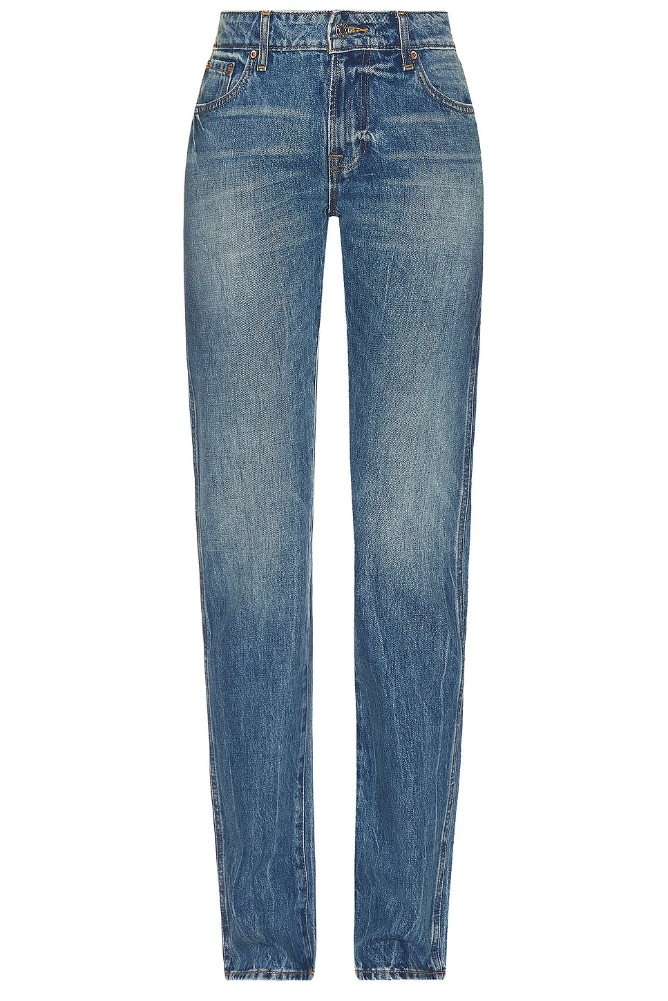 GRLFRND Isabel Low Rise Straight Jeans