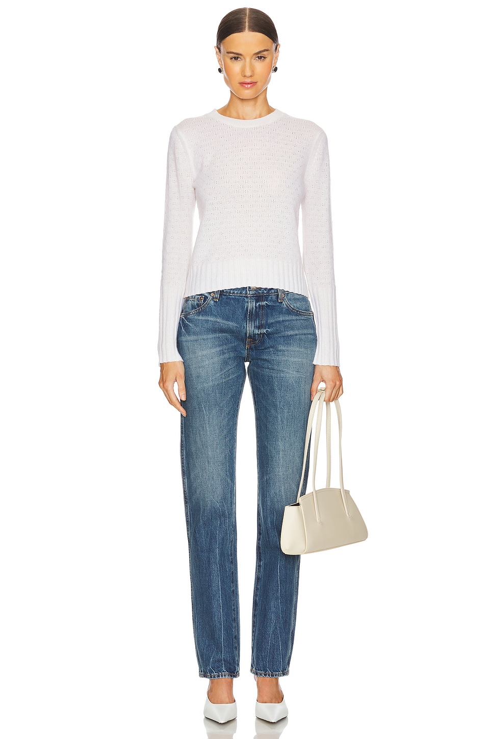 GRLFRND Isabel Low Rise Straight Jeans