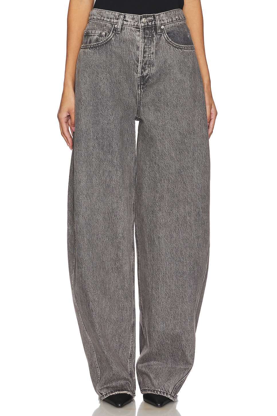 x Emily Gemma Paola Barrel Leg Jean