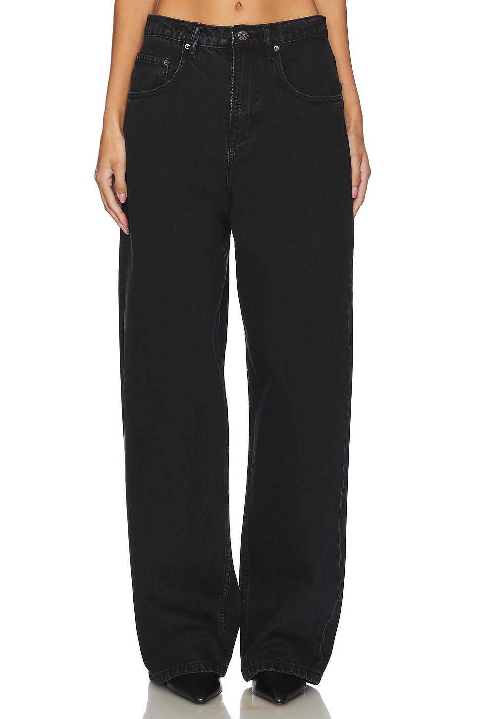 GRLFRND Enya Drop Rise Jeans in Niseko | REVOLVE