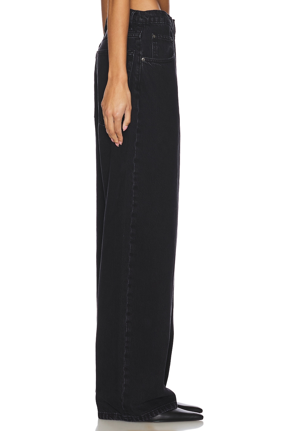 Enya Drop Rise Jeans - Thumbnail 3