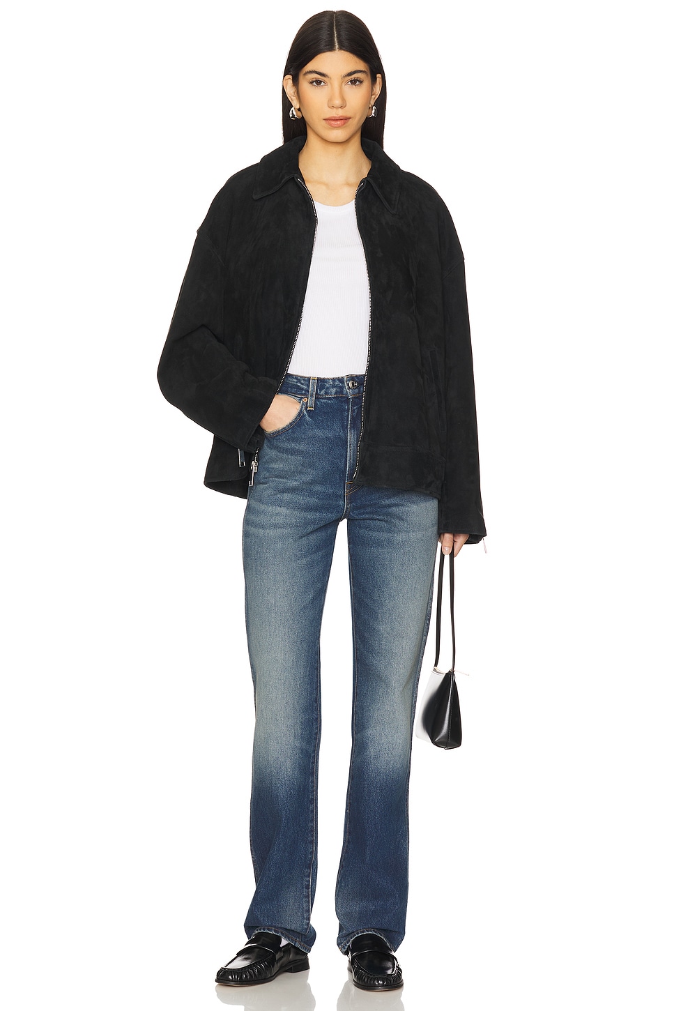 GRLFRND Sara Super High Rise Straight thumbnail
