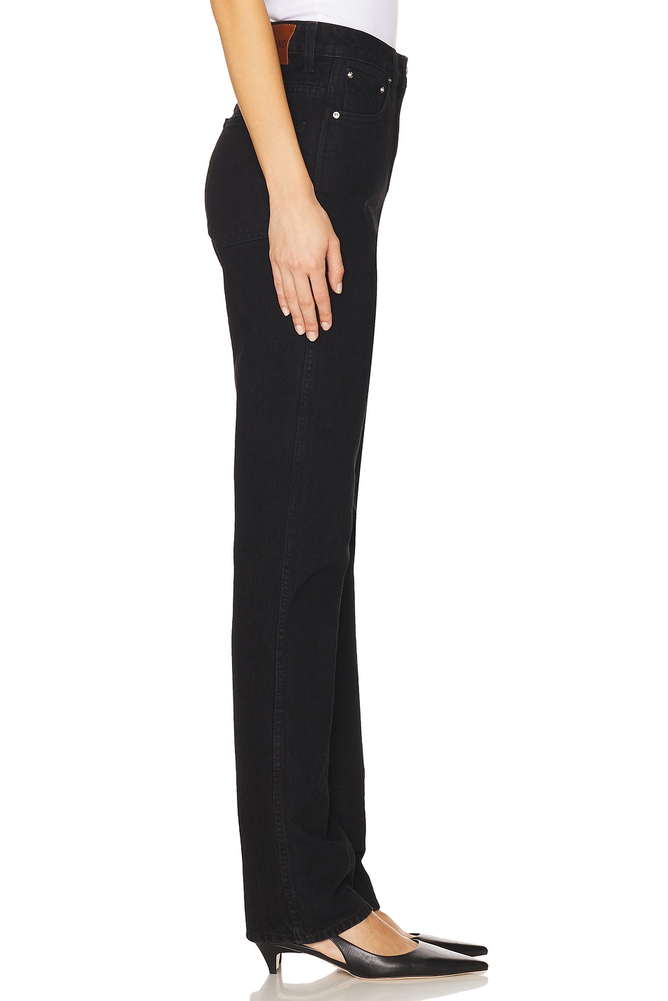 GRLFRND Sara Super High Rise Straight Jeans thumbnail