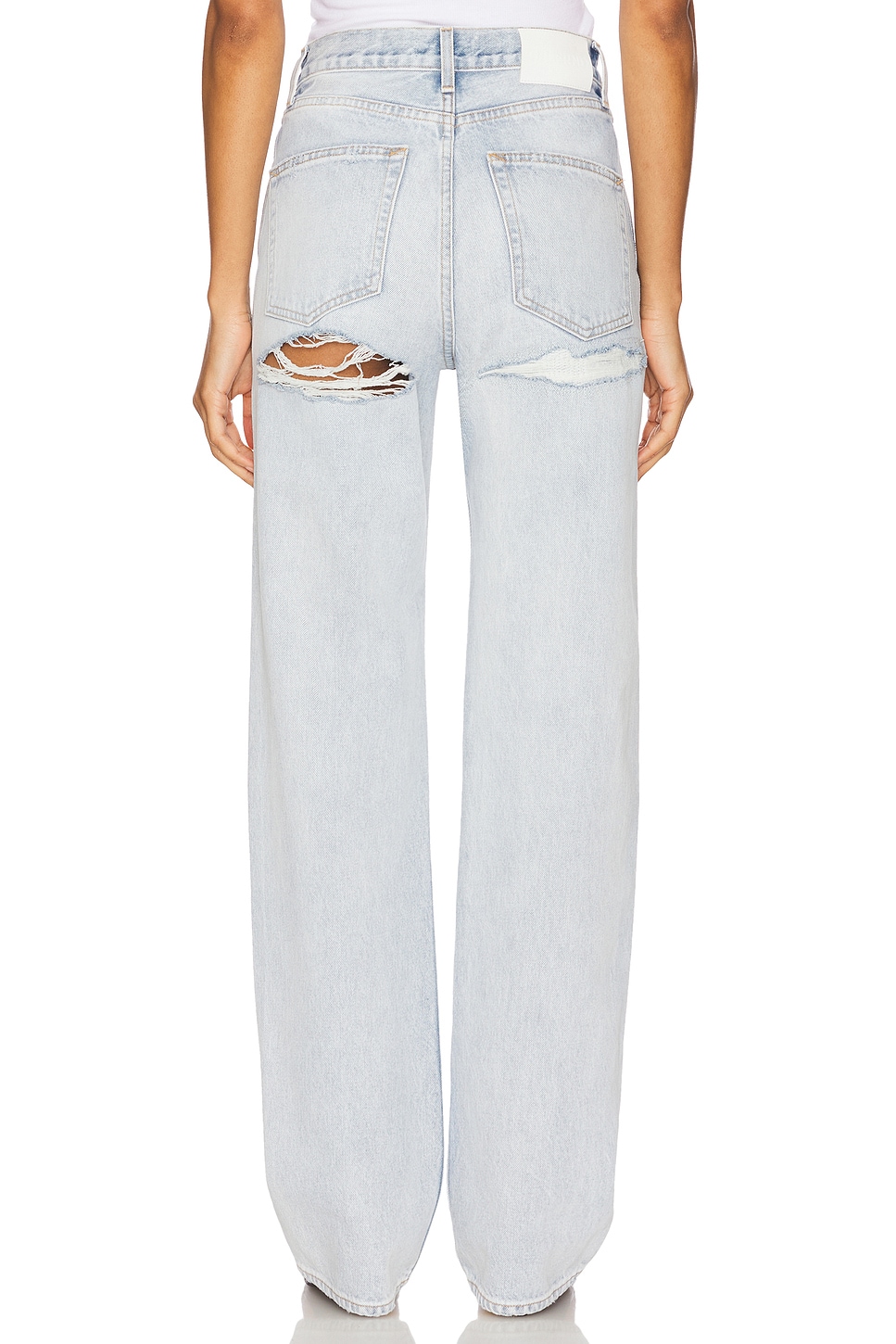 GRLFRND Graham High Rise Straight Jeans thumbnail