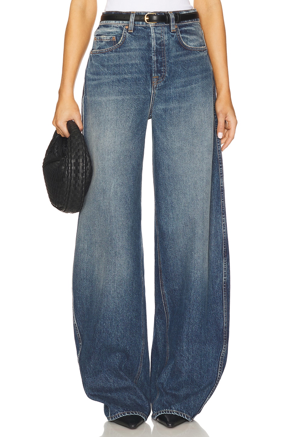 Paola Barrel Leg Long Inseam Jeans