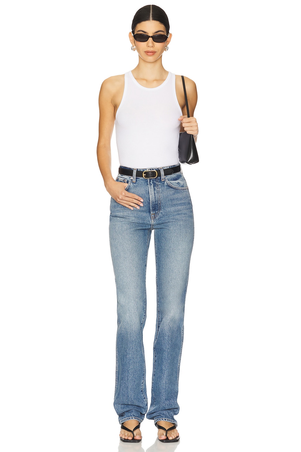 Sara Super High Rise Straight Full Length - Thumbnail 5