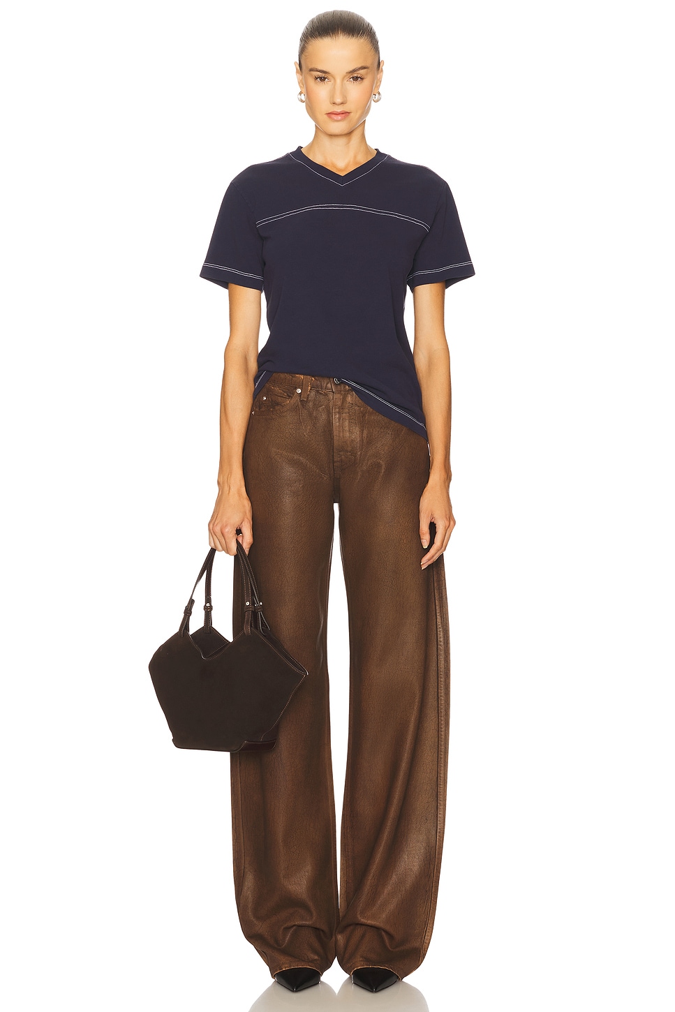 GRLFRND Austen Low Rise Curve