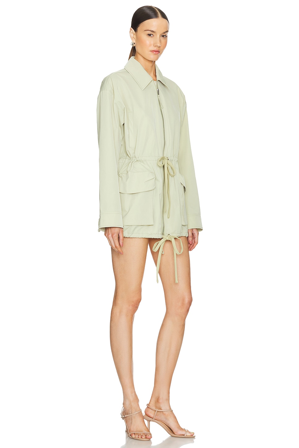 Tech Gabardine Parka Jacket - Thumbnail 2
