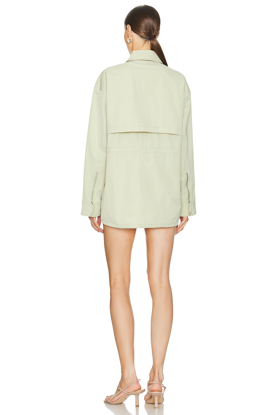 Tech Gabardine Parka Jacket - Thumbnail 3