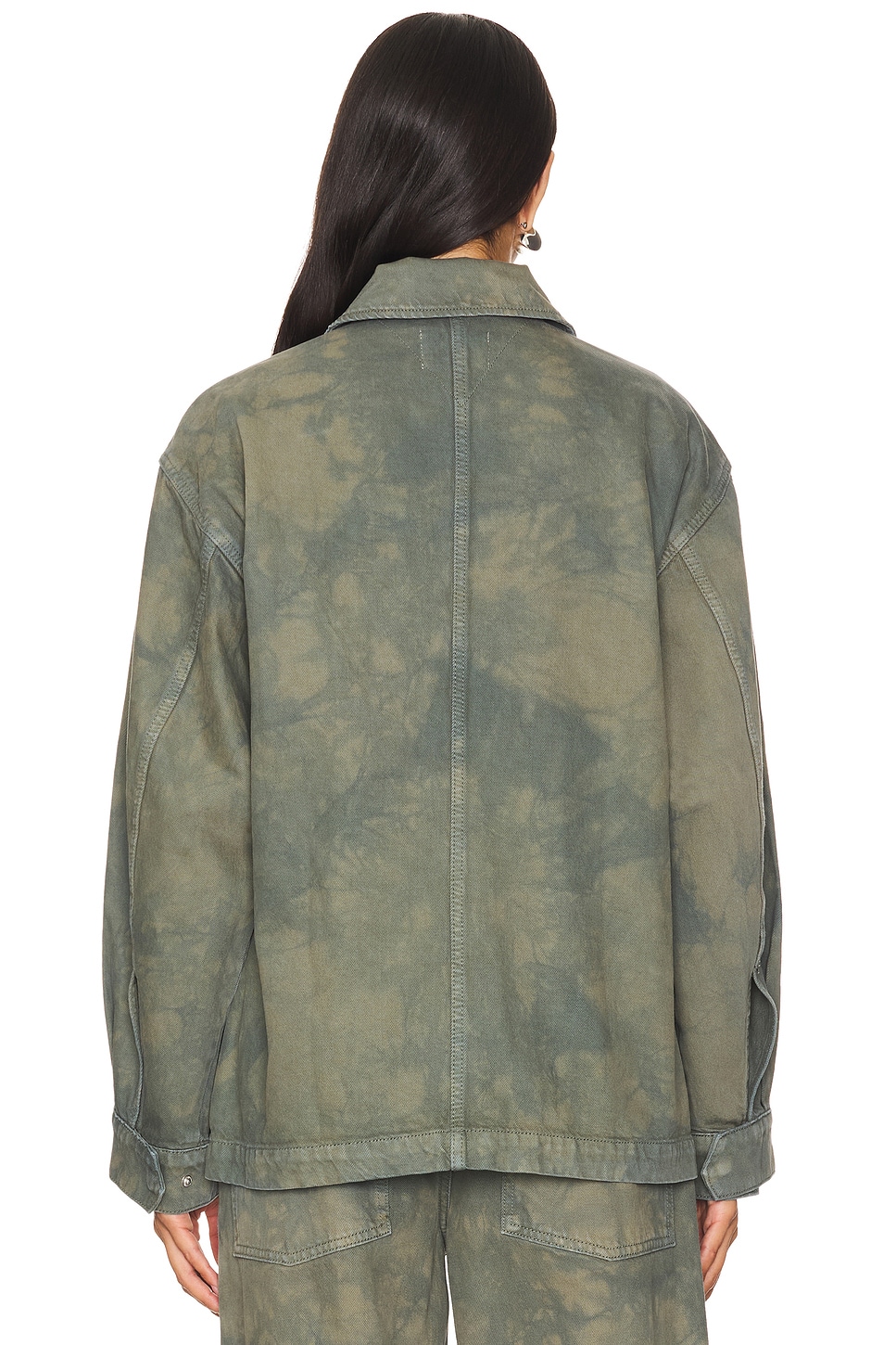Kaia Oversized Drawstring Jacket - Thumbnail 4