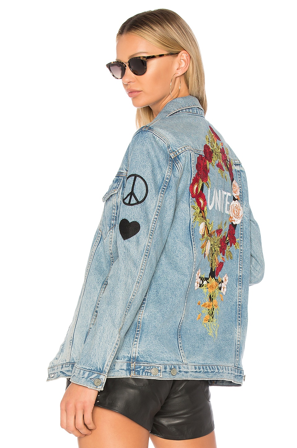 grlfrnd daria denim jacket