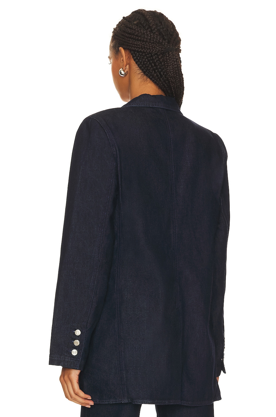 GRLFRND Sloane Denim Blazer thumbnail