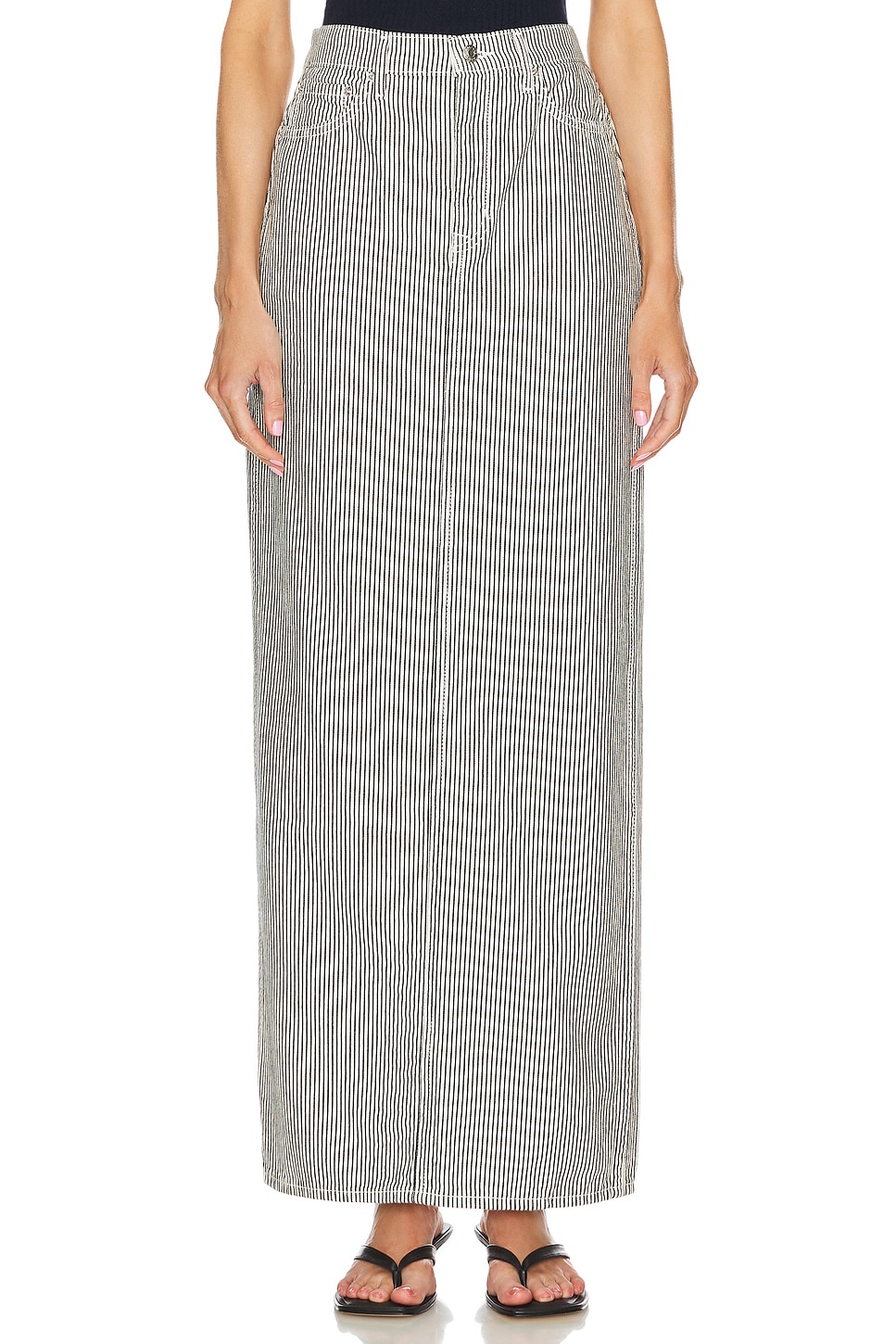 Amara Maxi Pencil Skirt With Back Slit