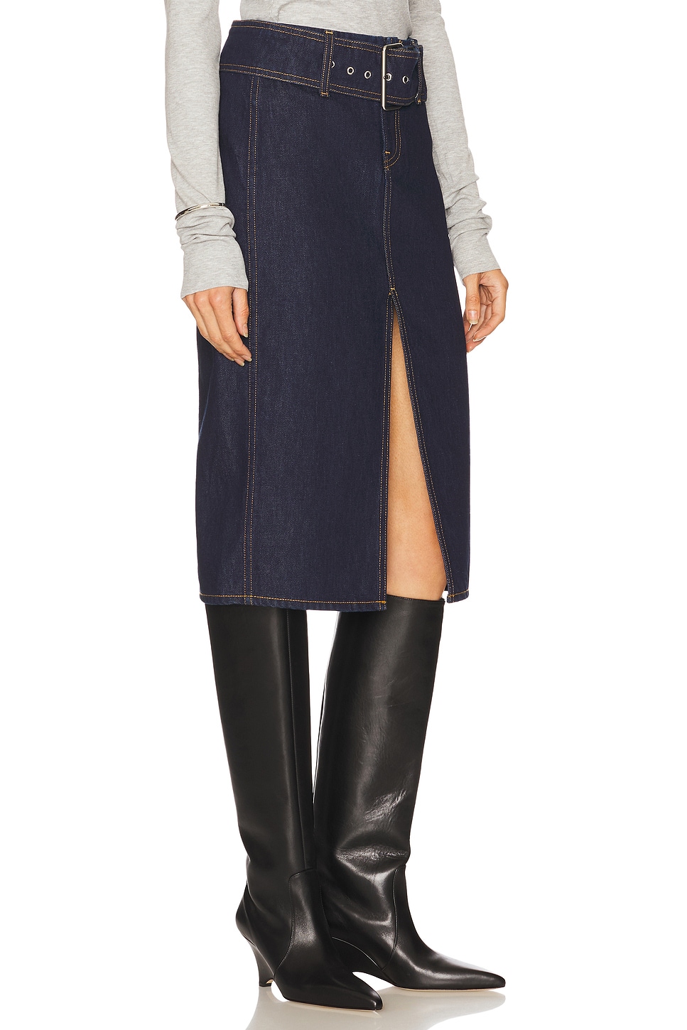 GRLFRND Norma Midi Skirt