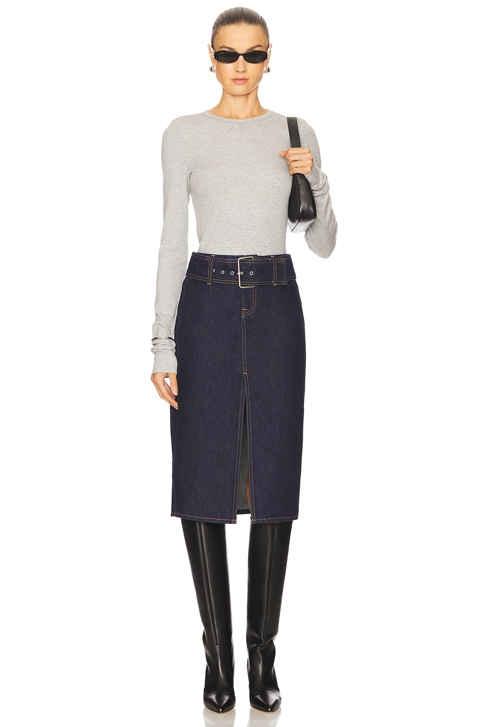 GRLFRND Norma Midi Skirt