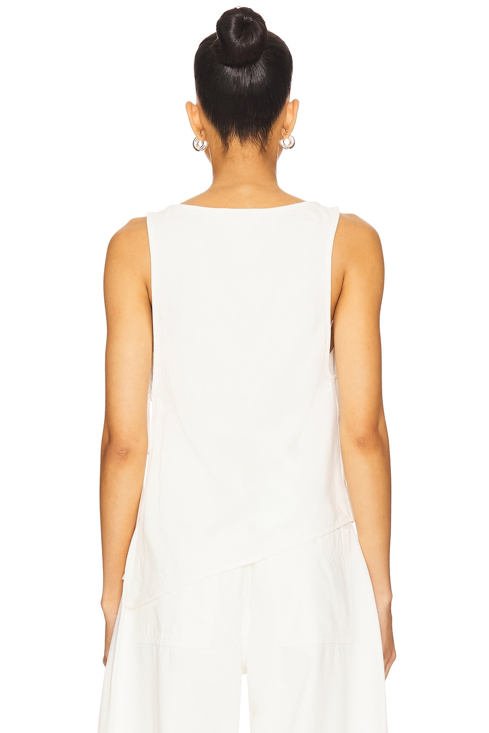 Marion Tencel Side Tie Top - Thumbnail 3