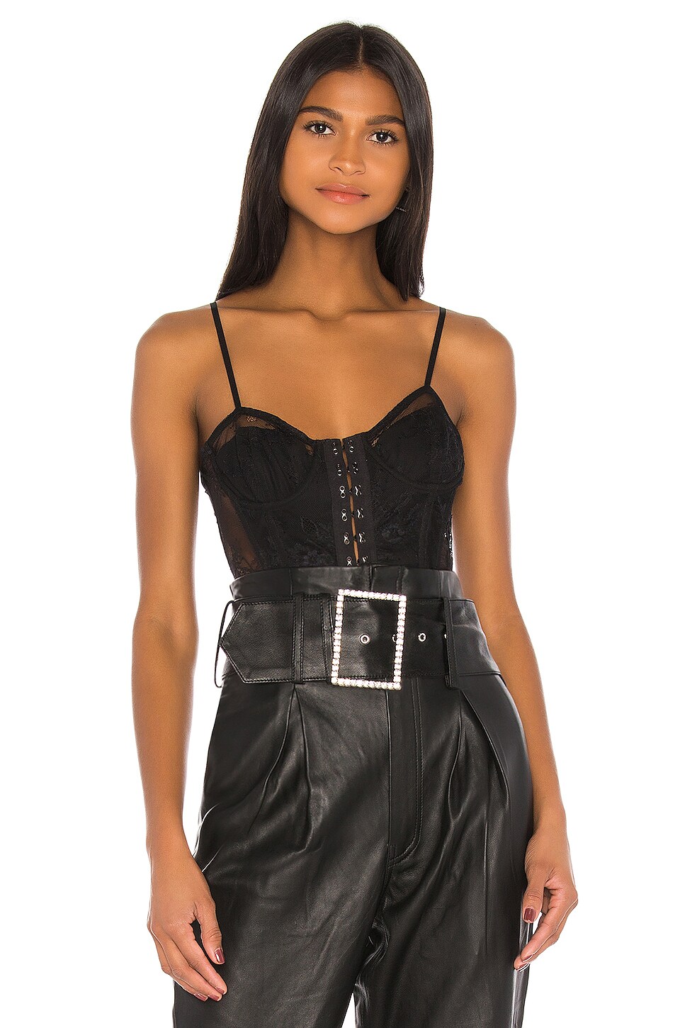 GRLFRND Kevyn Bustier in Black | REVOLVE
