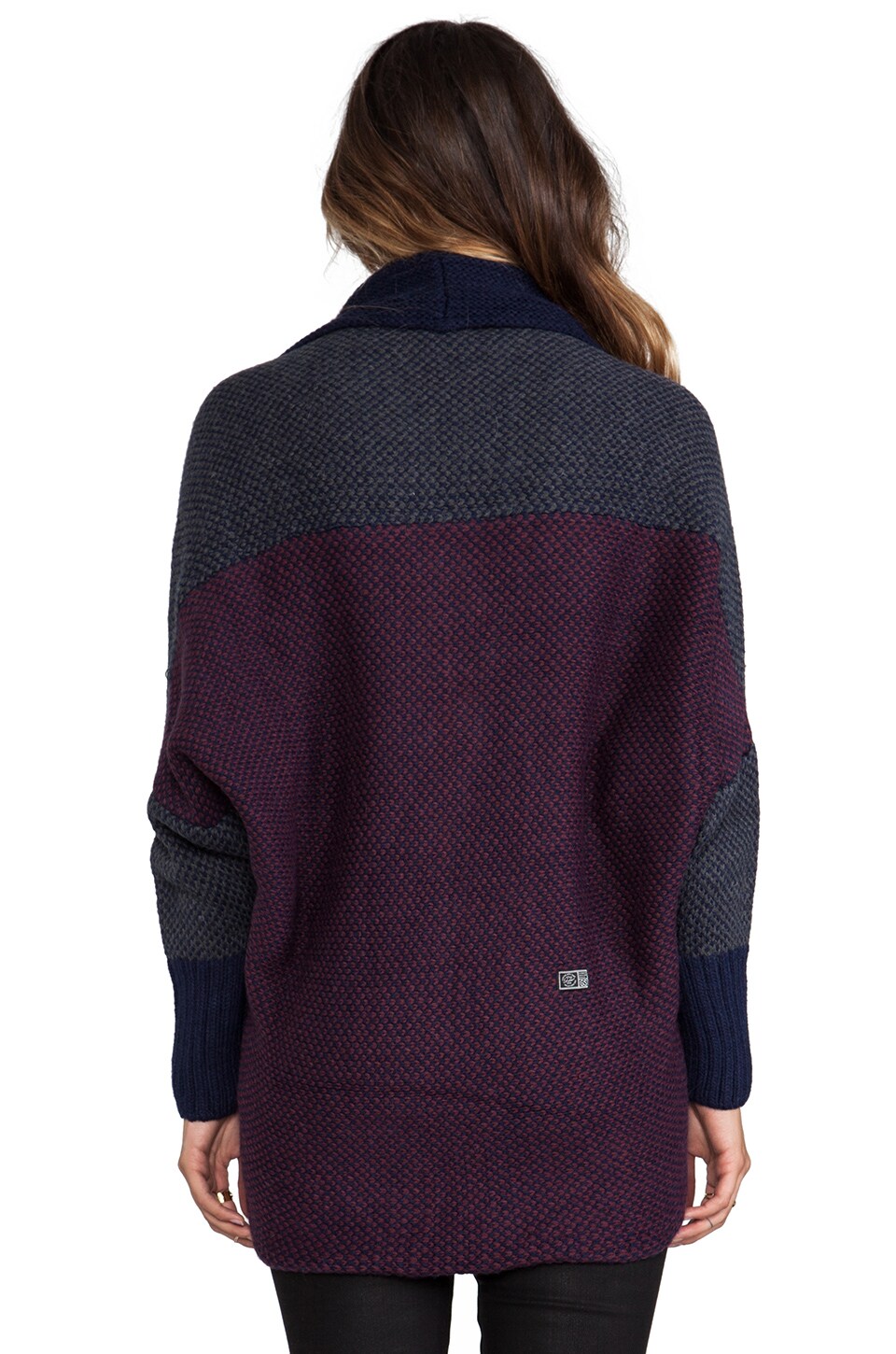 GStar Scene Shrug Knit Sweater in Imperial Blue REVOLVE