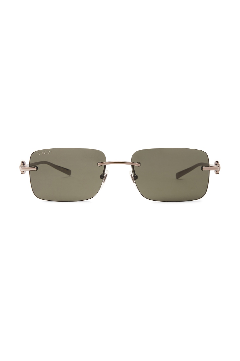Gucci サングラス - Ruthenium & Grey | REVOLVE