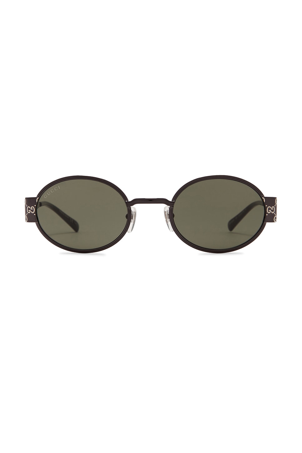 小物 GUCCI oval sunglasses black Oval frame sunglasses in black | GUCCI® US
