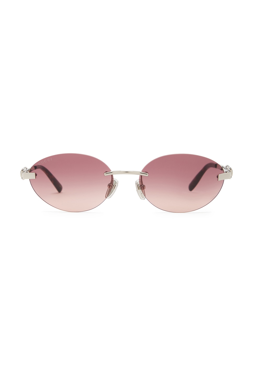 さるるGUCCI サングラス Gucci サングラス - Silver & Red | REVOLVE