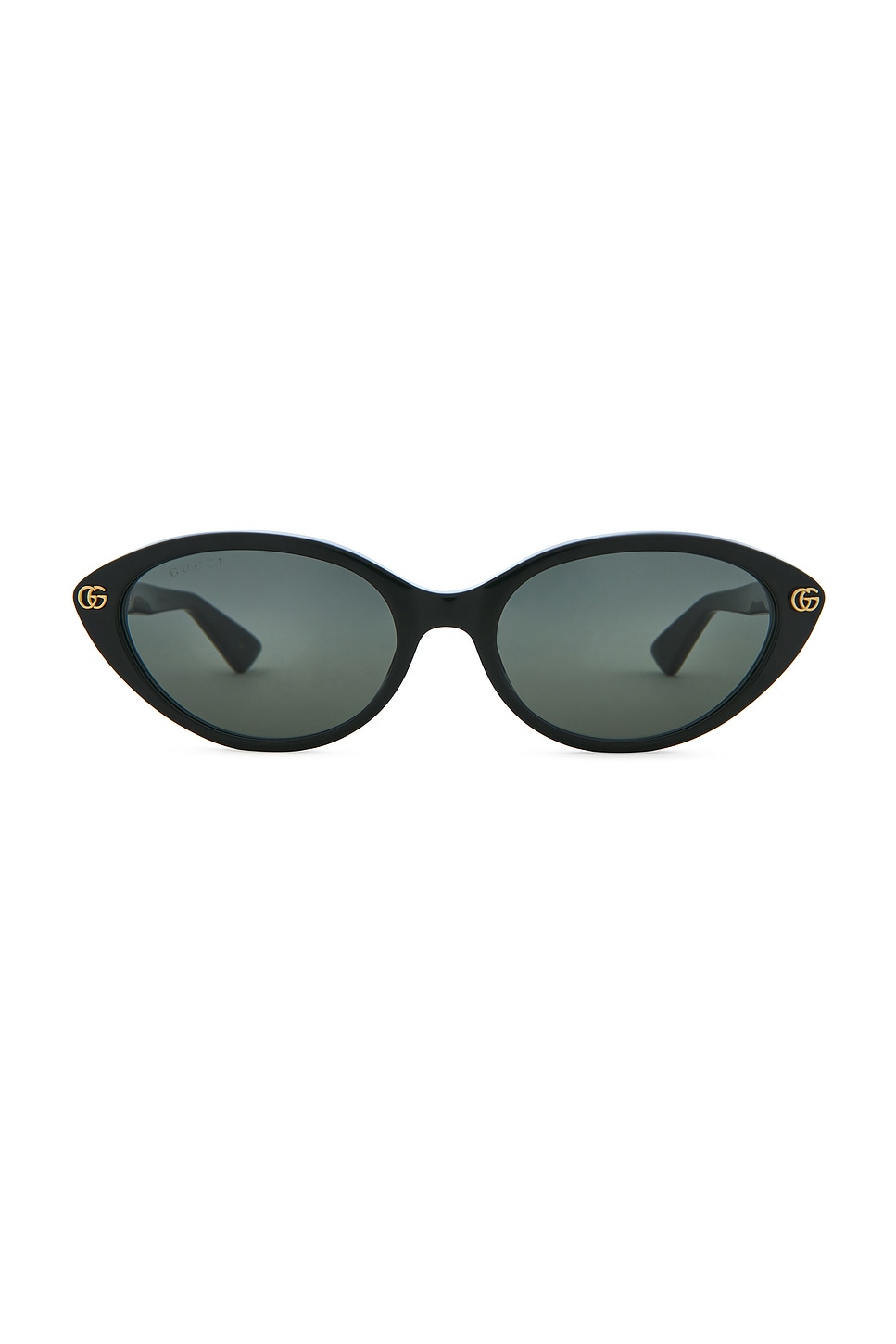 Gucci Cat Eye Sunglasses in Black & Grey | REVOLVE