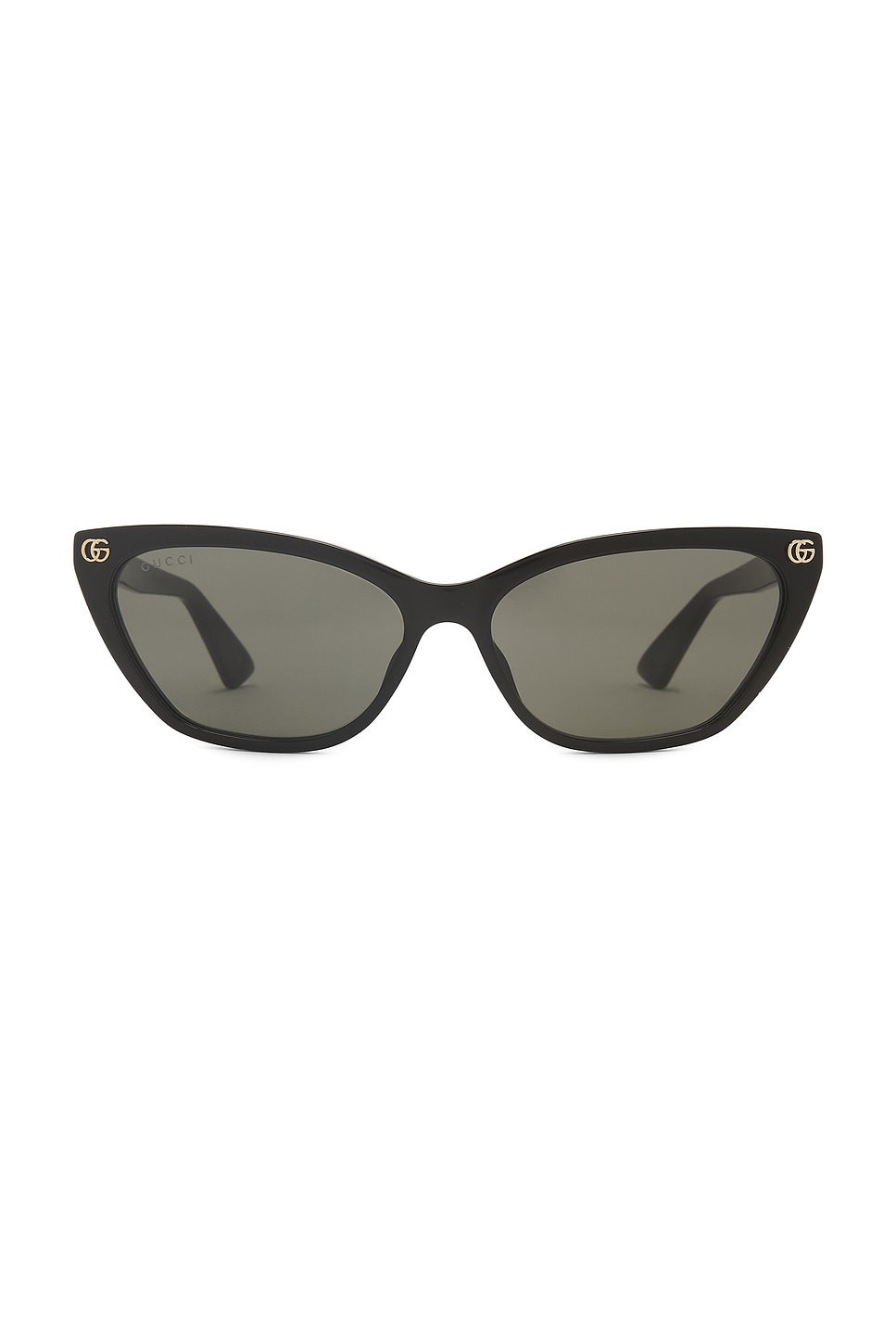 Gucci Cat Eye Sunglasses in Black & Grey | REVOLVE
