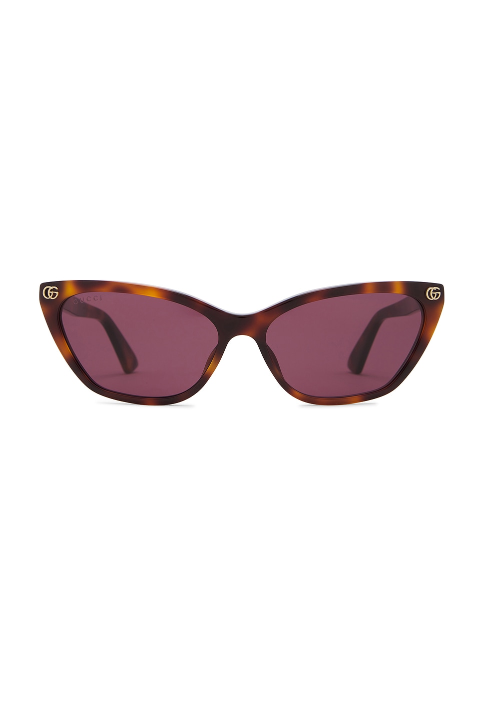 ● GUCCI ● サングラス Havana / Violet Mirror / 55mm Gucci サングラス - Havana & Violet | REVOLVE