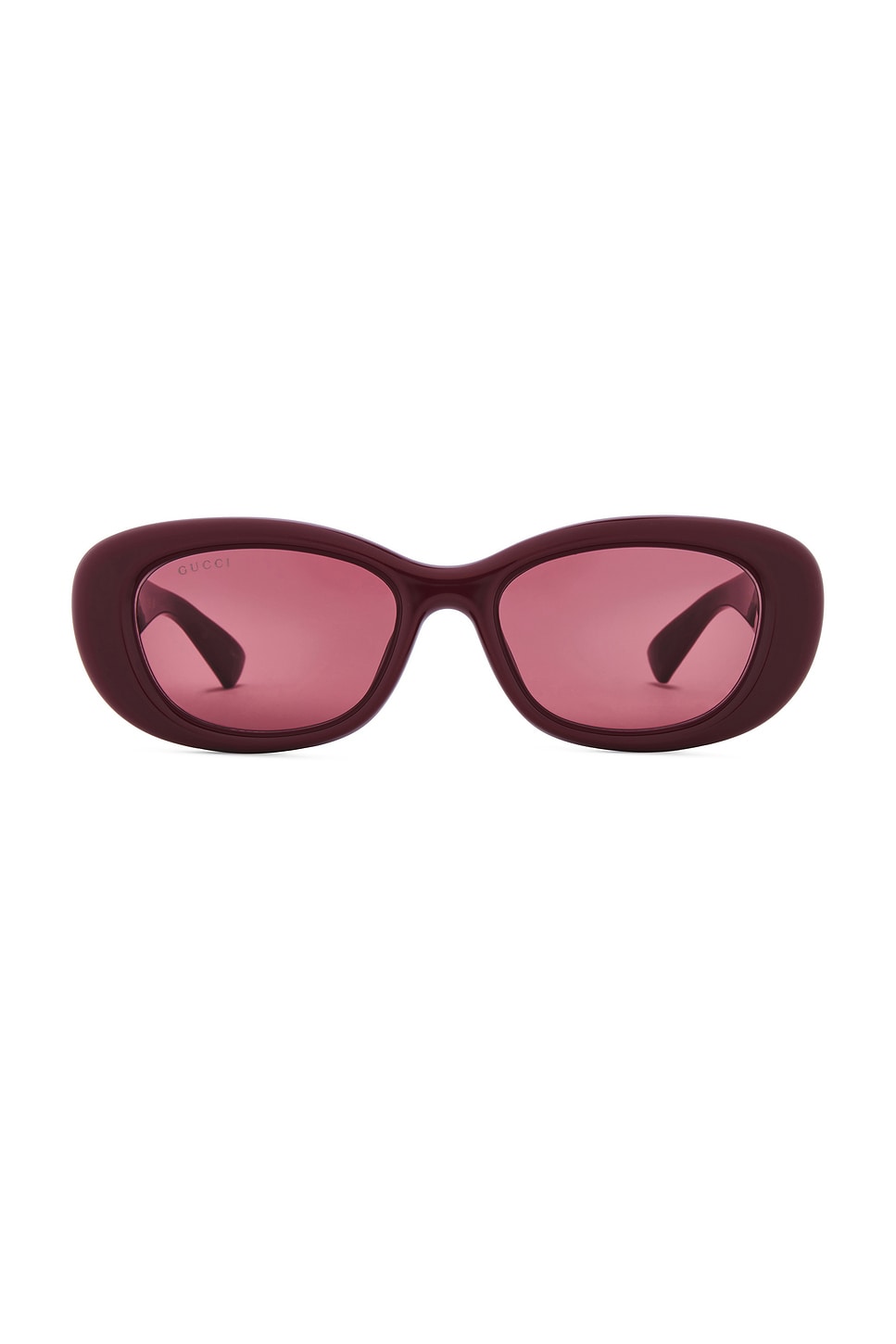 Gucci サングラス - Burgundy & Red | REVOLVE