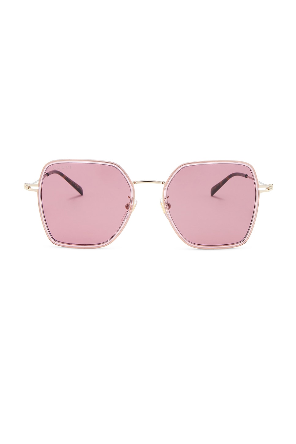 GUCCI ピンク スクエア サングラス 極美品 正規品 Gucci(グッチ)ピンクスクエアサングラス｜Yahoo