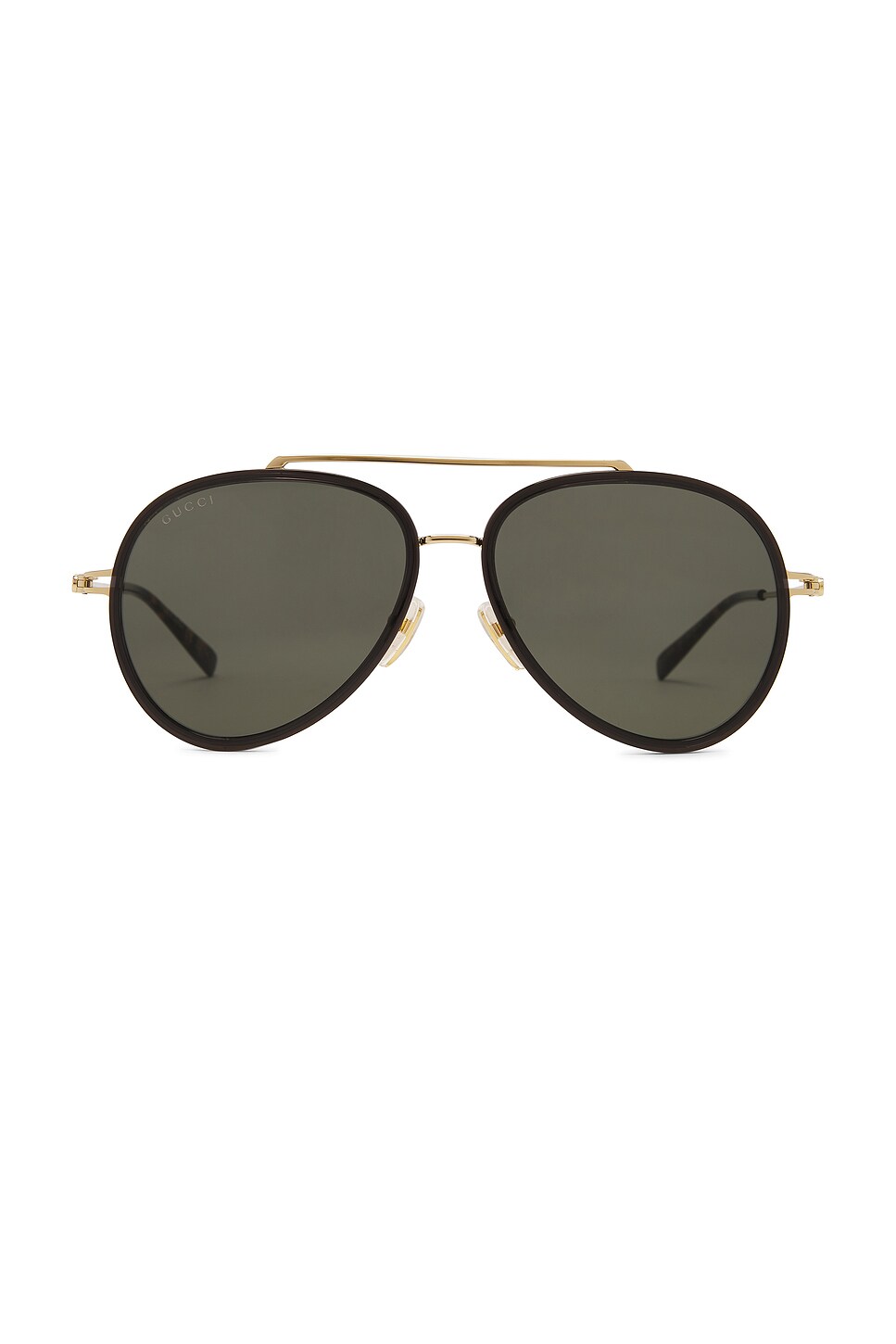 Gucci Pilot Sunglasses in Grey & Grey | REVOLVE display picture 2