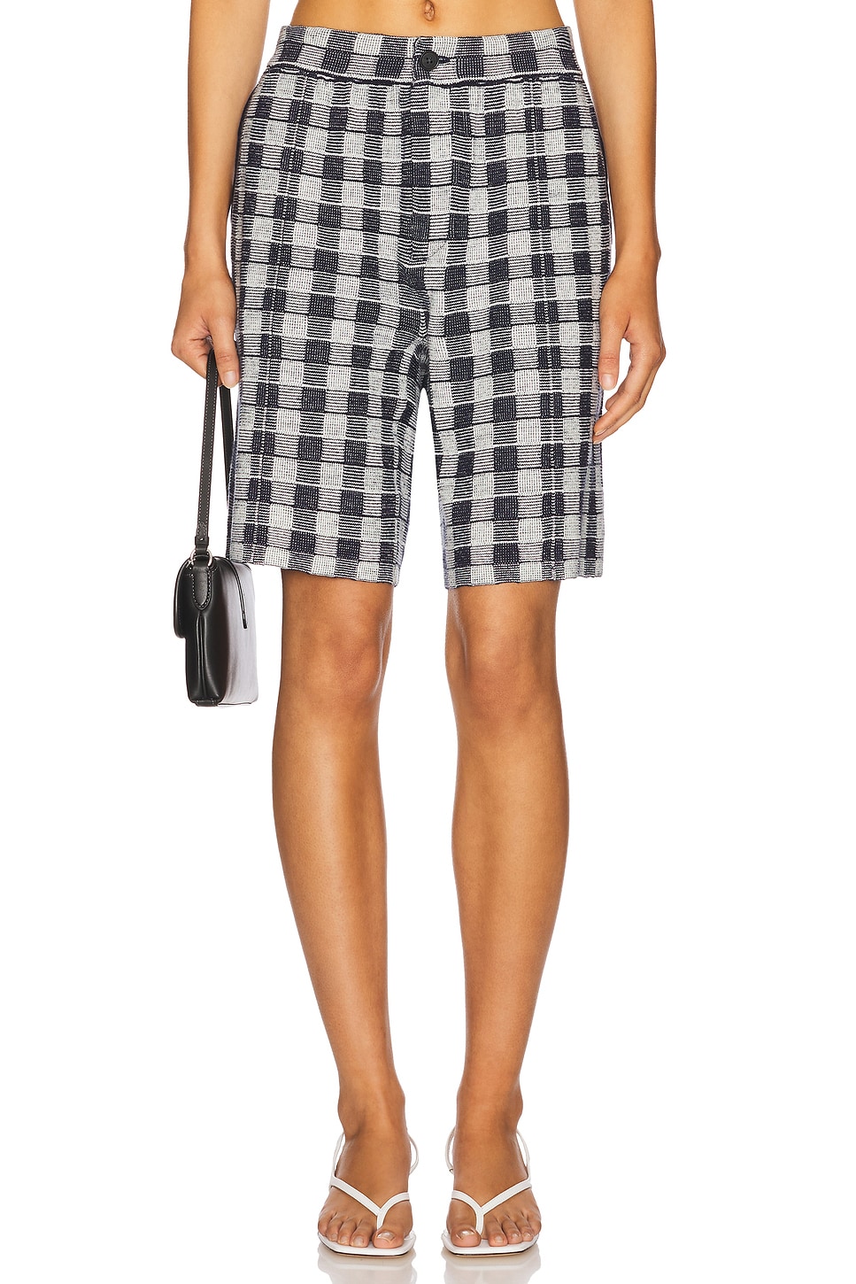 Guest In Residence Gingham Bermuda Short