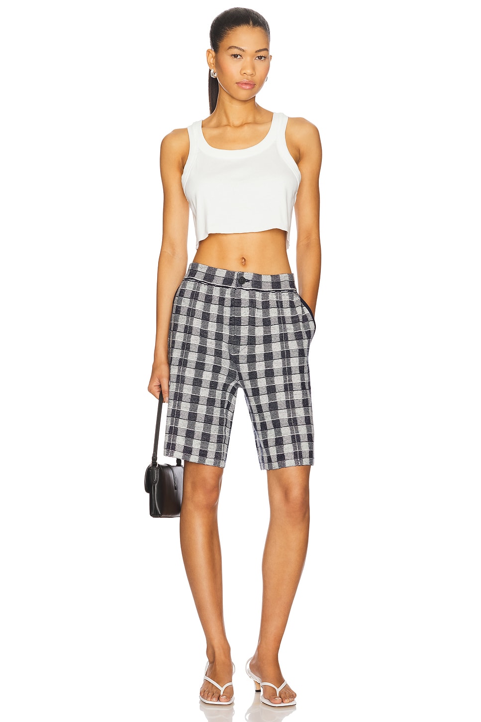 Guest In Residence Gingham Bermuda Short thumbnail