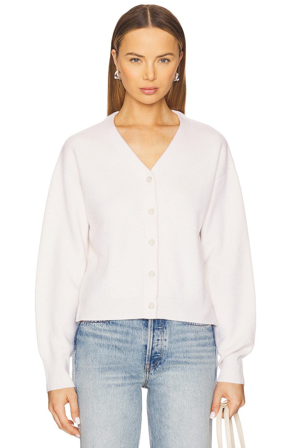 Guest In Residence Collegiate Cashmere Cardigan