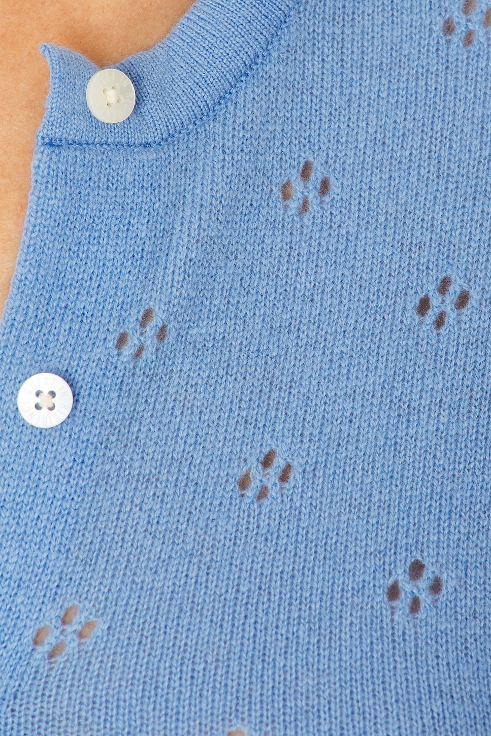 Jane Pointelle Cashmere Cardigan